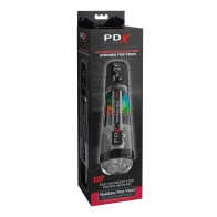 PDX Elite ViewTube MAX Black Automatic Stroker