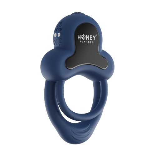 Anello Vibrating Double Cock Ring with Clitoral Stimulator