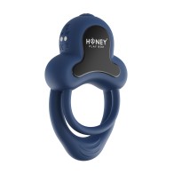 Anello Vibrating Double Cock Ring with Clitoral Stimulator