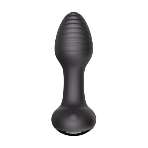 Frenzy Rotating Butt Plug - Black