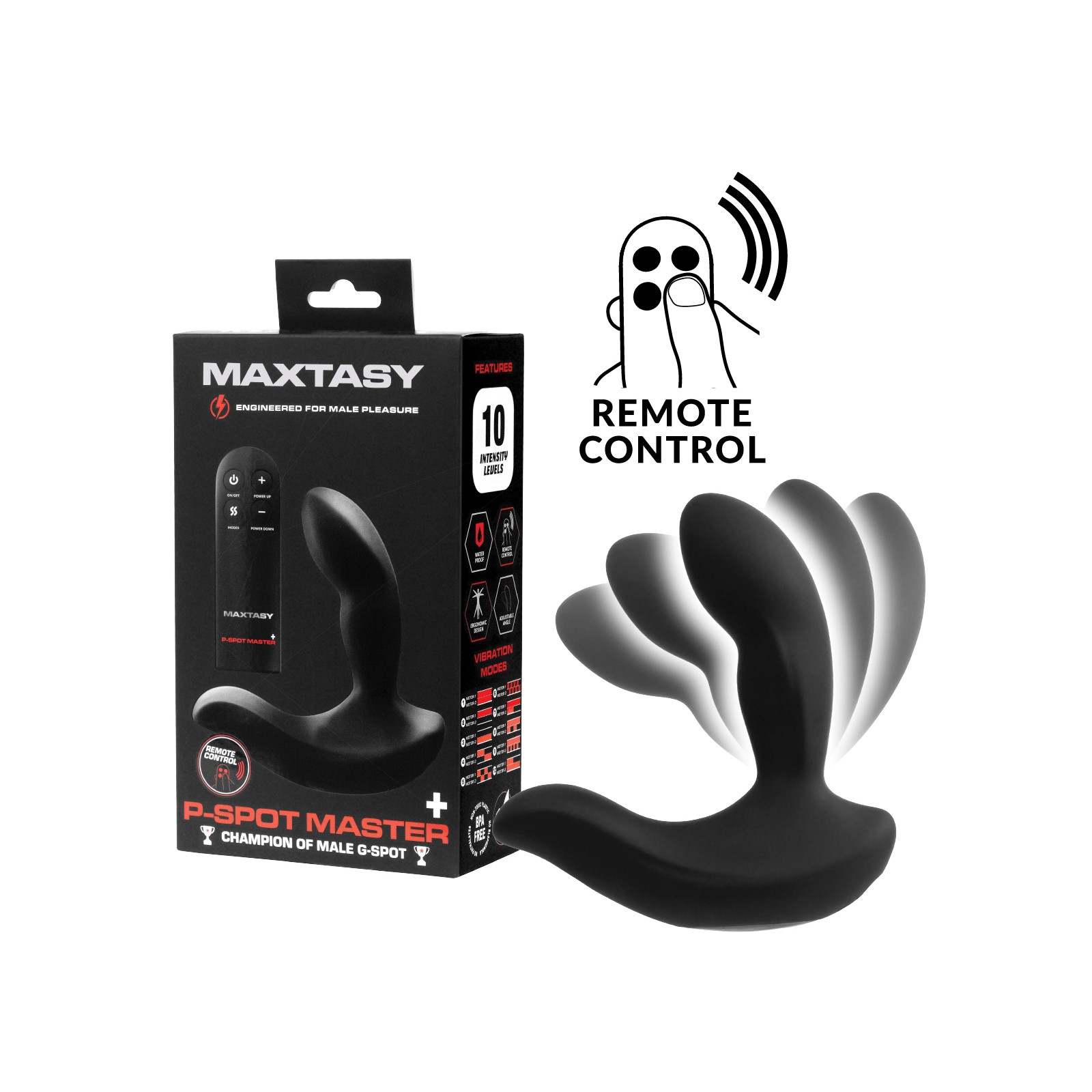 Maxtasy P-Spot Master with Remote