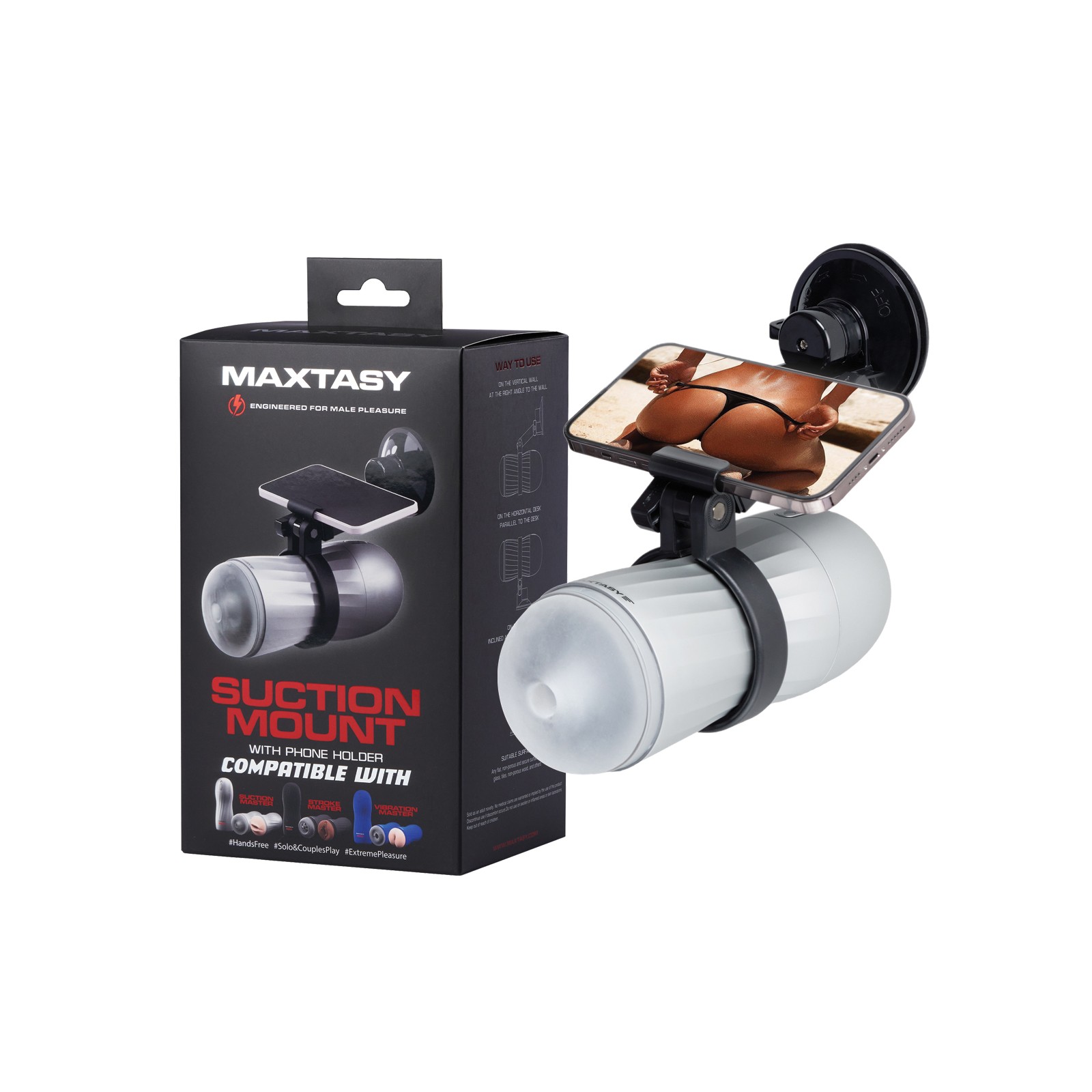 Soporte de Succión Maxtasy para Placer Definitivo