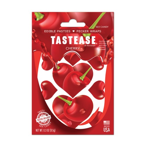 Pastease Tastease Pasties Edibles y Envolturas de Pene Cherry O S