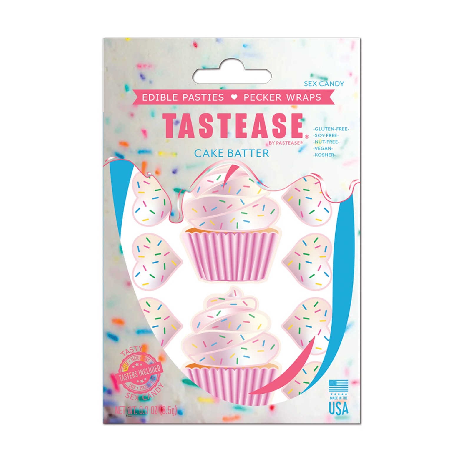 Pastease Tastease Edible Pasties for Fun Play