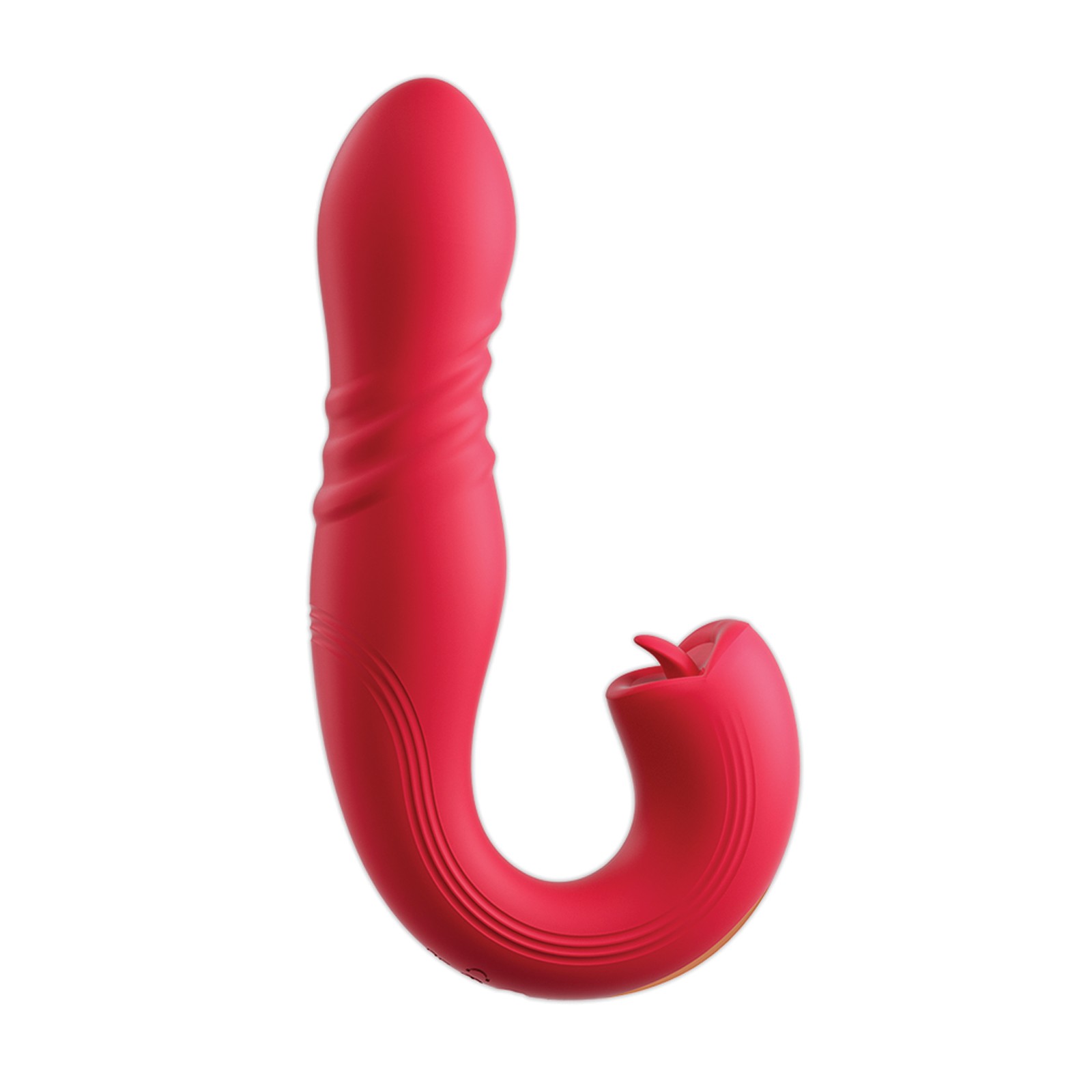 Vibrador para Punto G y Lamer Clítoris Joi Thrust 2 Rojo