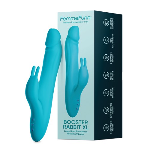 Femme Funn Booster Conejito XL Turquesa