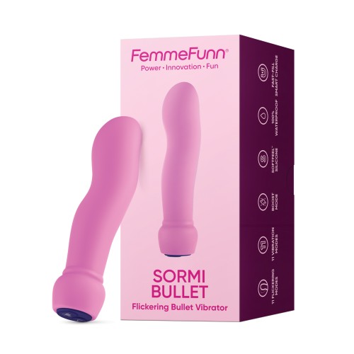 Femme Funn Sormi Bullet Similar a un Dedo - Rosa