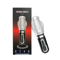 The Male Rose 3 Thrusting Rotating Vibrating Masturbator