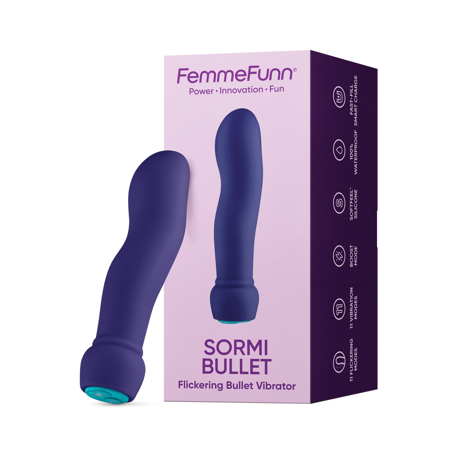 Femme Funn Sormi Fingerlike Bullet Purple for Unique Sensations