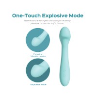 Vibrador G-Spot Delyte Verde Menta