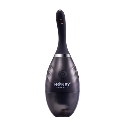 Bulby Auto Spray Anal Douche System Black