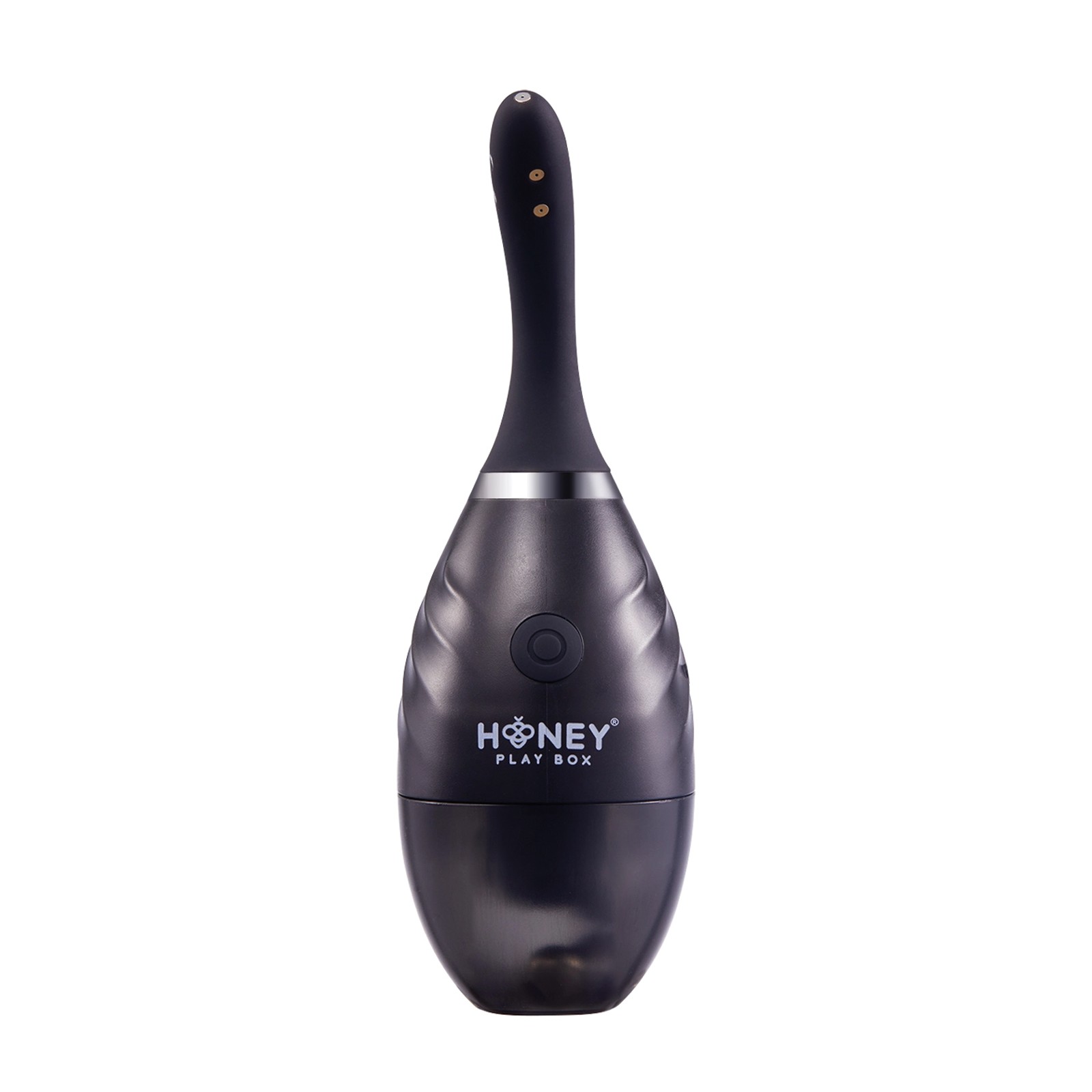 Bulby Auto Spray Anal Douche System Black