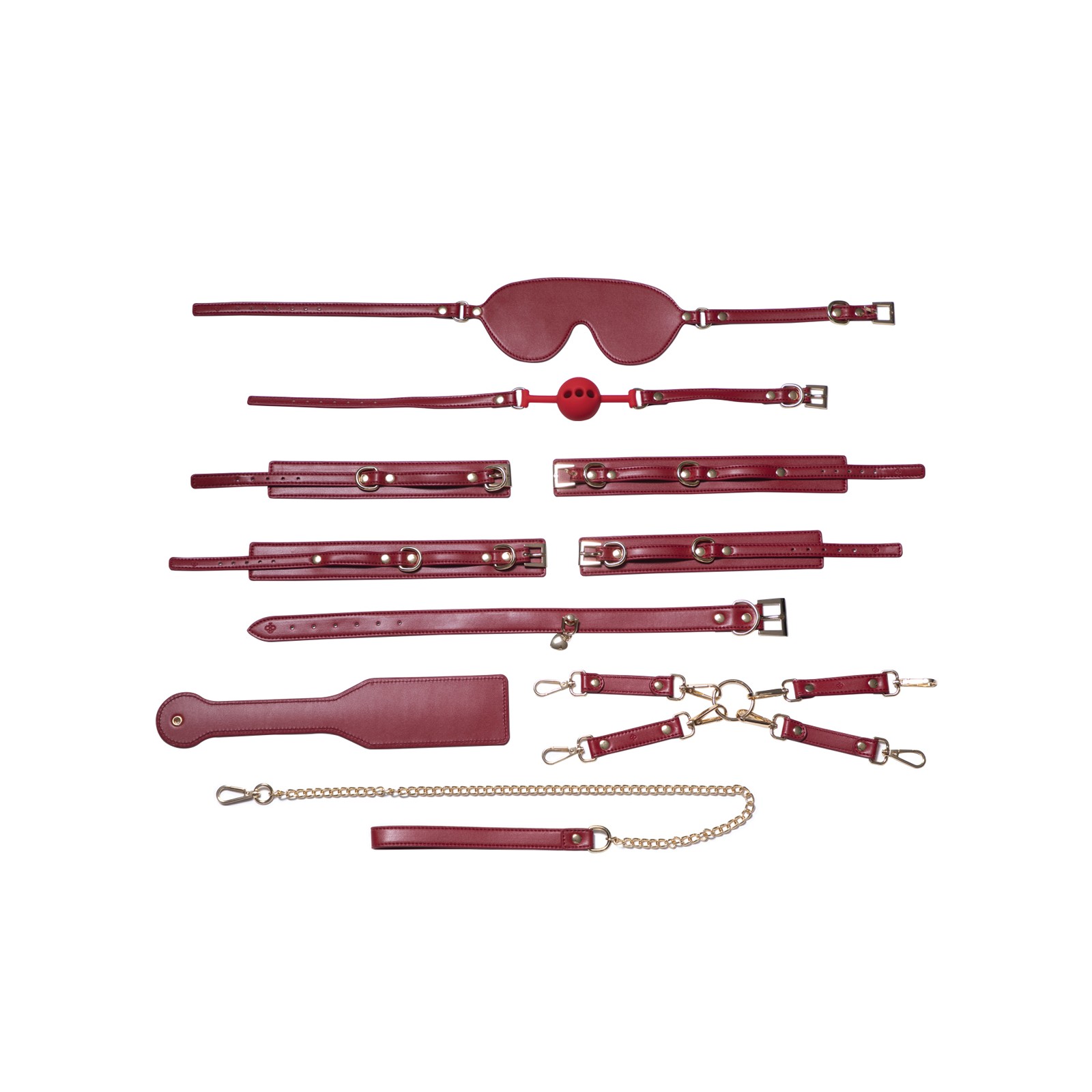 Caja de Juego Kinky Red Passion - Set de Bondage