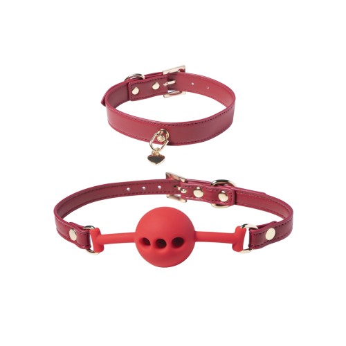 Kinky Play Box Red Passion Bondage Set