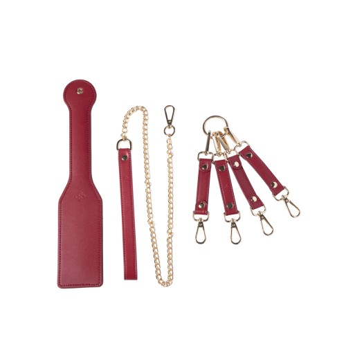 Kinky Play Box Red Passion Bondage Set