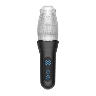 The Male Rose Pro Thrusting Rotating Vibrating Masturbator