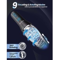 The Male Rose Pro Thrusting Rotating Vibrating Masturbator