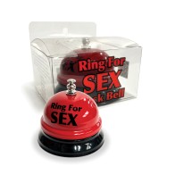 Campana de Escritorio Ring the Bell for Sex - Rojo/Negro