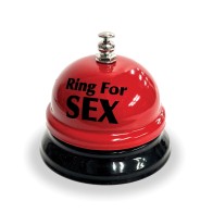 Campana de Escritorio Ring the Bell for Sex - Rojo/Negro