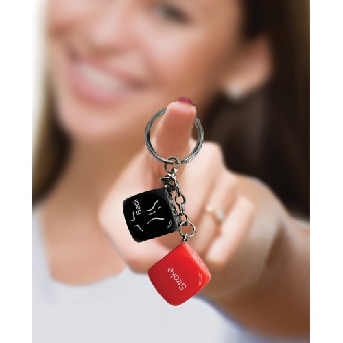 Super Fun Sex Dice Key Chain - Spice Up Your Life