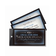 Oral Adventures for Him Sex Coupons