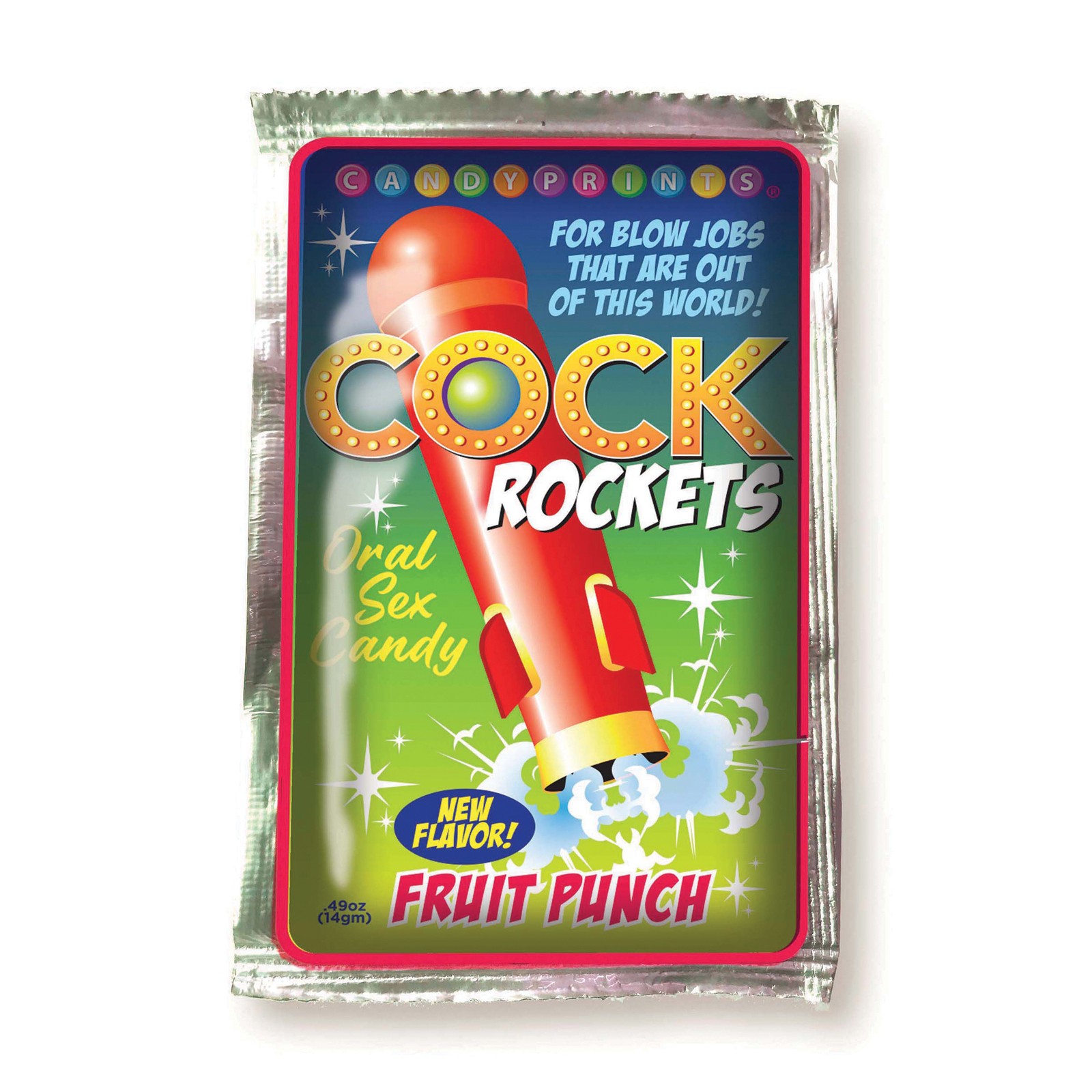 Caramelo Oral Cock Rockets - Fruit Punch