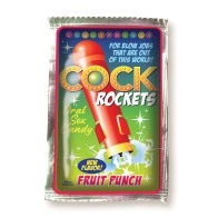 Caramelo Oral Cock Rockets - Fruit Punch