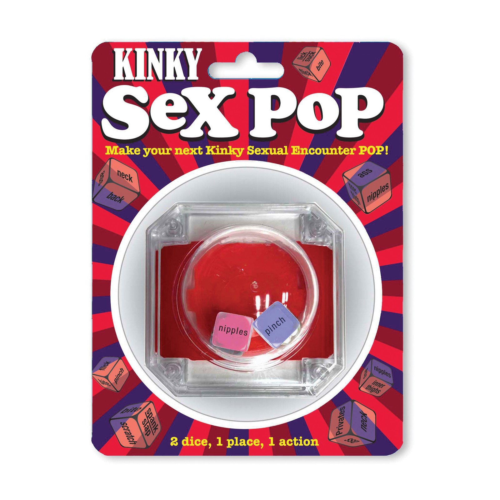 Juego de Dados Kinky Sex Pop