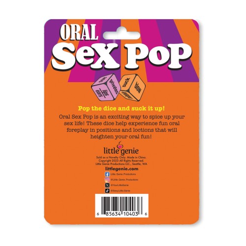 Juego de Dados Oral Sex para Parejas