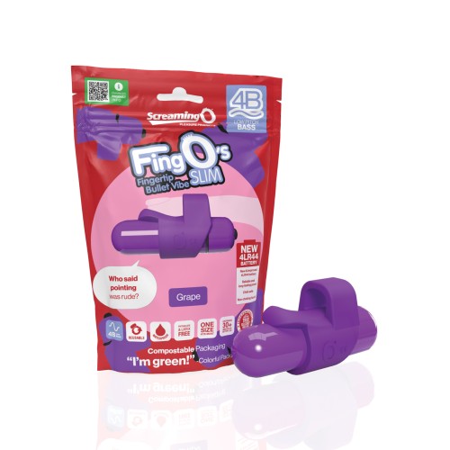 Screaming O 4B FingO Slim - Grape