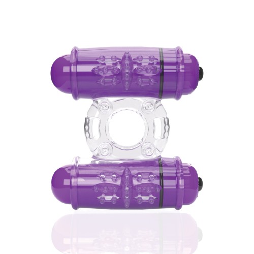 Screaming O 4T Double Wammy Vibrator Grape