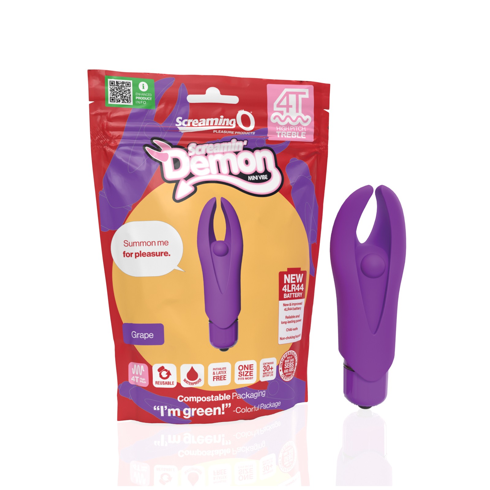 Mini Vibrador Screaming O - Uva