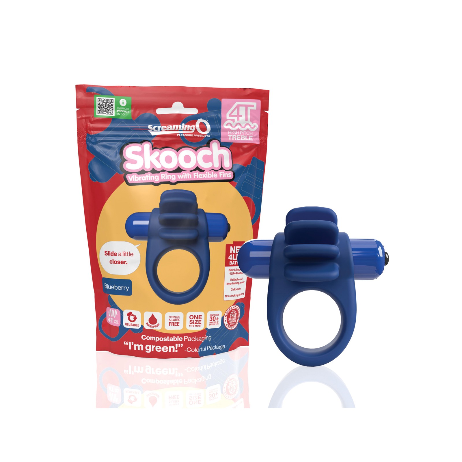 Screaming O 4T Skooch - Blueberry