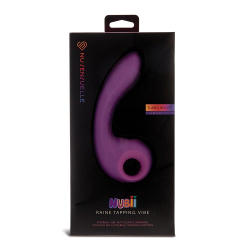 Nu Sensuelle Raine Nubii Tapping Vibe with Turbo Boost and Warming - Purple