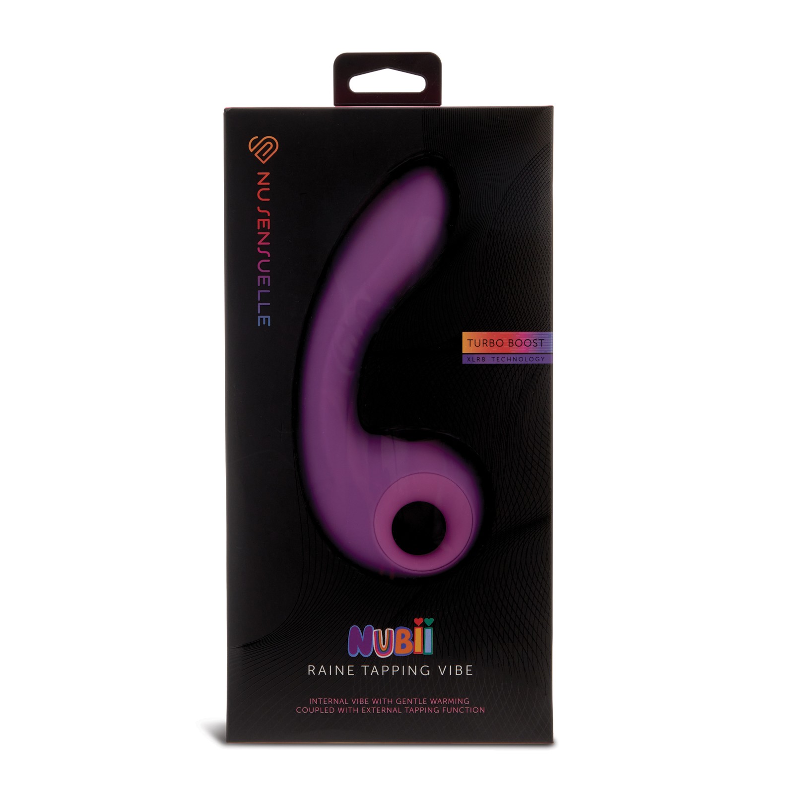 Nu Sensuelle Raine Nubii Tapping Vibe with Turbo Boost and Warming - Purple