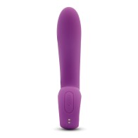 Vibrador Nu Sensuelle Raine Nubii Tapping con Turbo Boost y Calentamiento - Púrpura