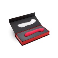 Vibrador de Toque de Terciopelo Nu Sensuelle Luna Rosa Fucsia