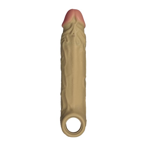 Shaft Flexskin Liquid Silicone 7.8" Vibrating Sheath