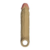 Shaft Flexskin Liquid Silicone 7.8" Vibrating Sheath