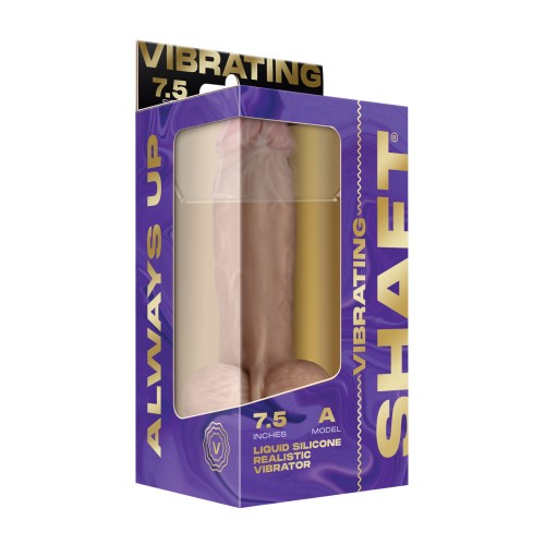 Pene Vibrador de Silicona de 7.5" Pine - Placer Definitivo