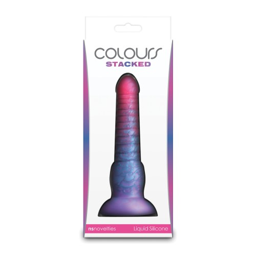 Colors Stacked 6 Inch Dildo - Vibrant Pleasure