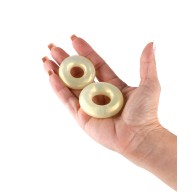 Fantasia Double Stack Cock Rings - Amber