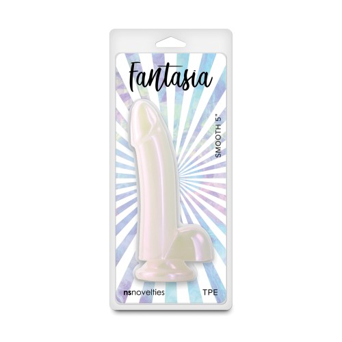 Fantasia Smooth 5" Dildo Pearl