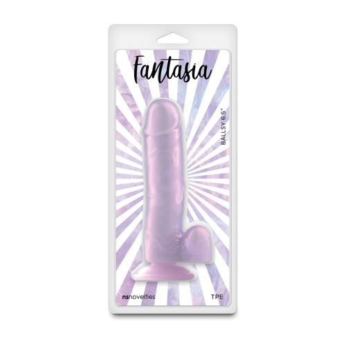 Buy Fantasia Ballsy 6.5" Dildo - Orchid Online