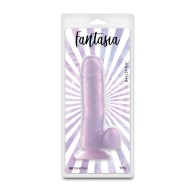 Buy Fantasia Ballsy 6.5" Dildo - Orchid Online