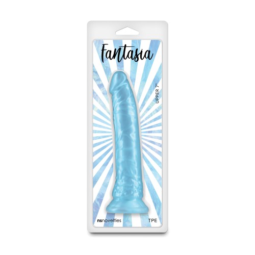 Dildo Fantasia Upper 7" Turquesa