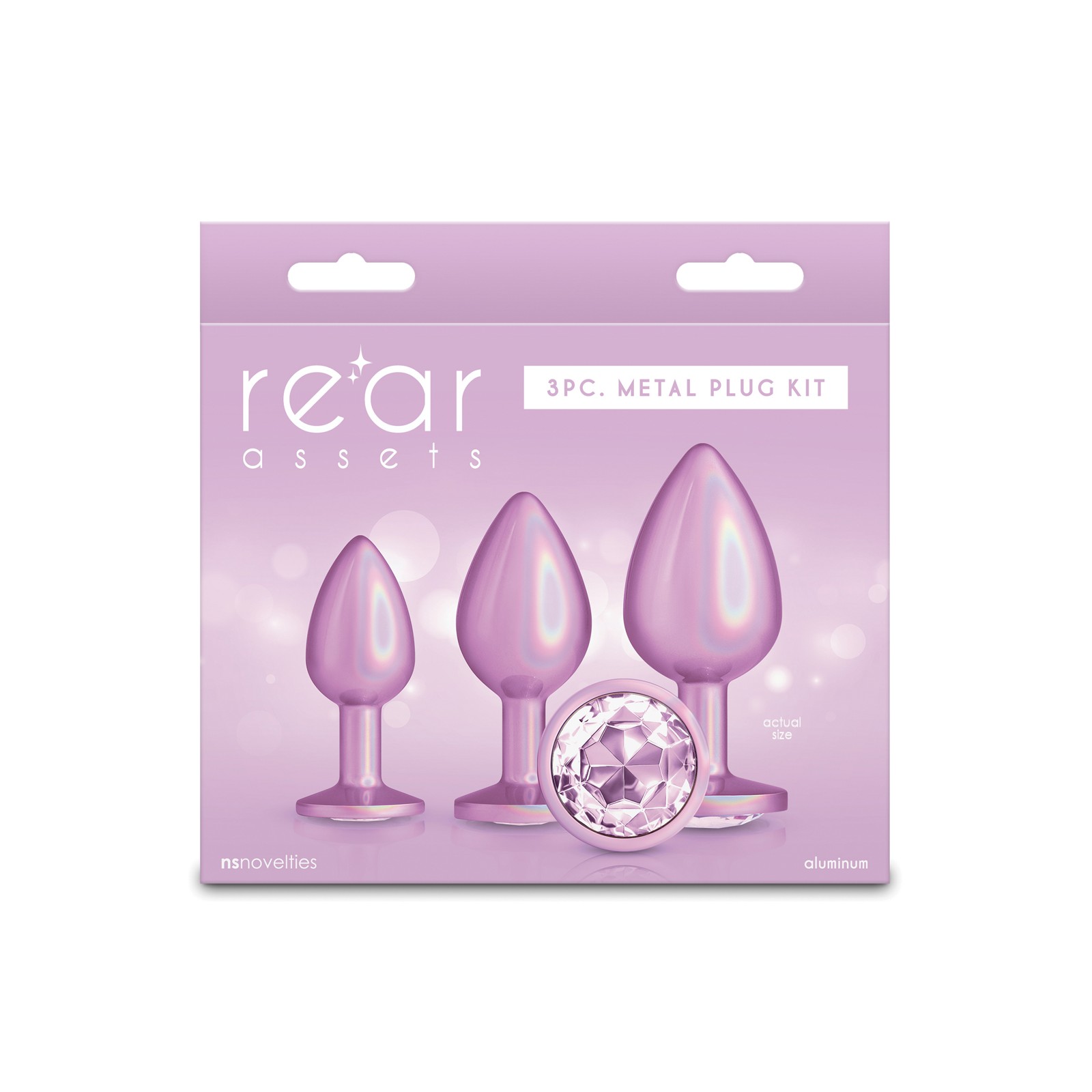 Rear Asset Iridescent Pink Trainer Kit for Pleasure