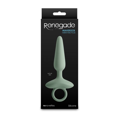 Plug Anal Vibrante Renegade Maverick Salvia - Placer Supremo