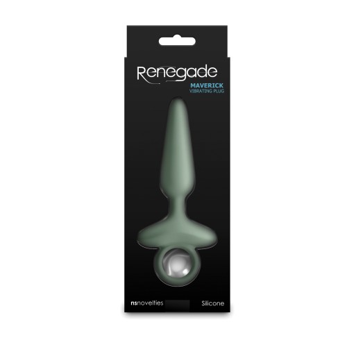 Plug Anal Vibrante Renegade Maverick Salvia - Placer Supremo