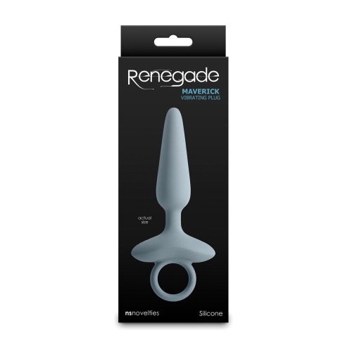 Plug Anal Vibrante Renegade Maverick - Gris